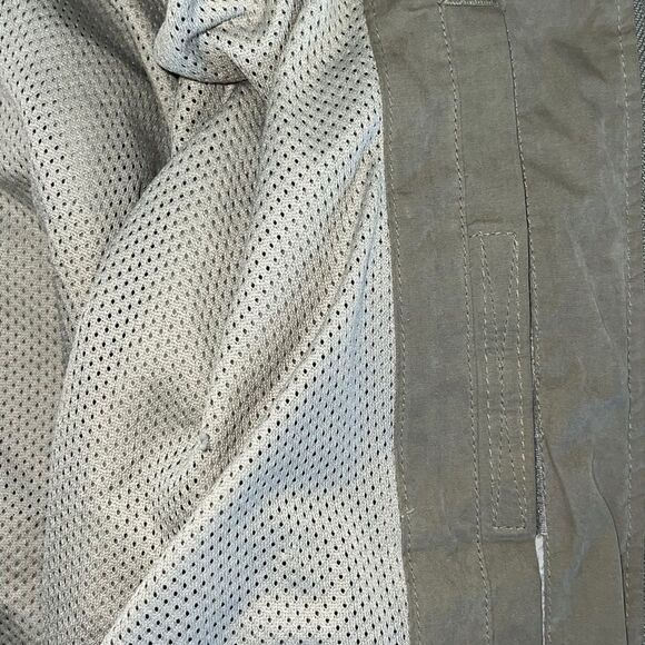 Columbia Mens Windbreaker Jacket Collar Lined Taupe Green XXL EUC - Picture 8 of 10